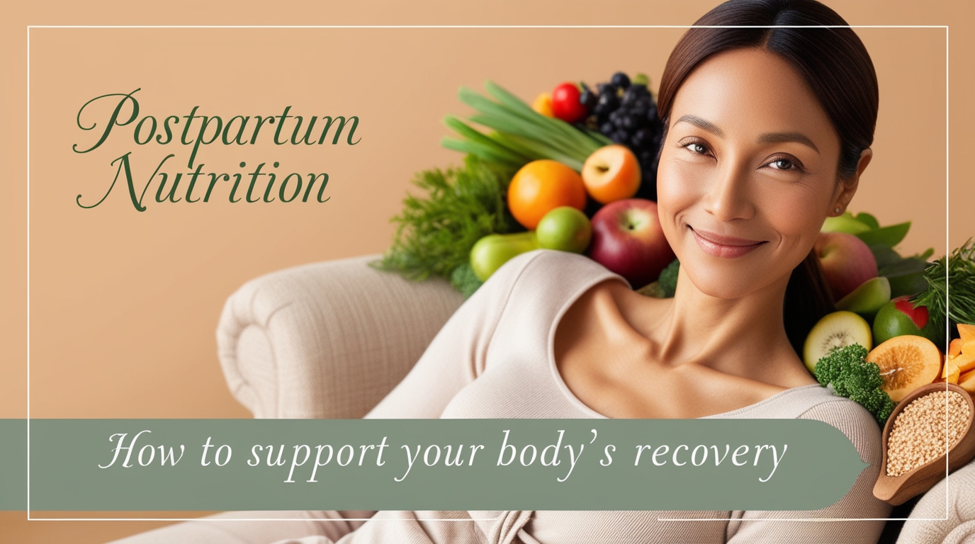 Read more about the article Postpartum Nutrition: How to Support Your Body’s Recovery