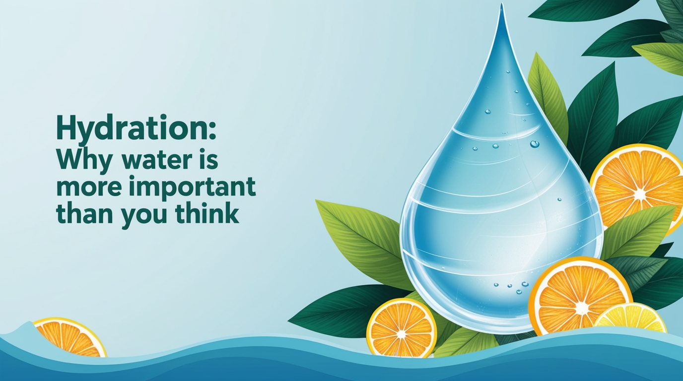 Read more about the article Hydration: Why Water is More Important Than You Think