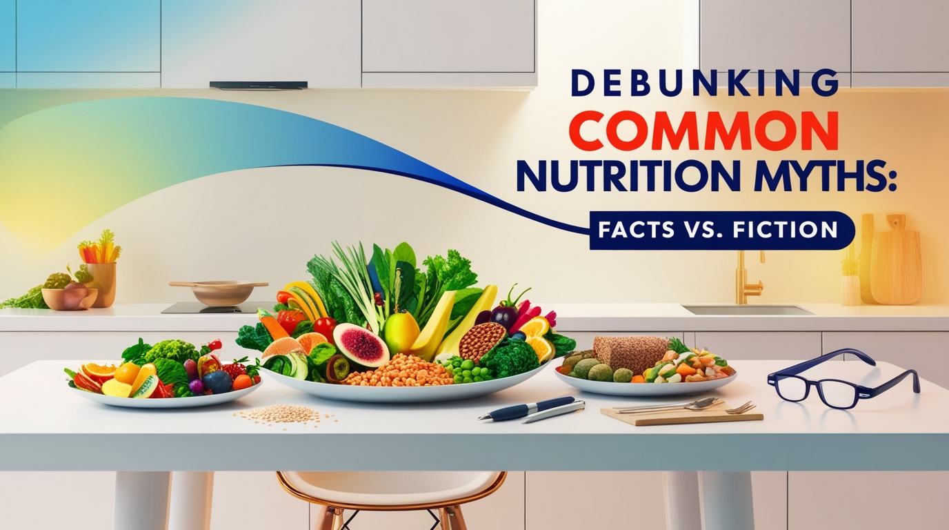 Read more about the article Debunking Common Nutrition Myths: Facts vs. Fiction