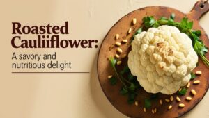Read more about the article Roasted Cauliflower: A Savory and Nutritious Delight – The Ideal Snack and Side!