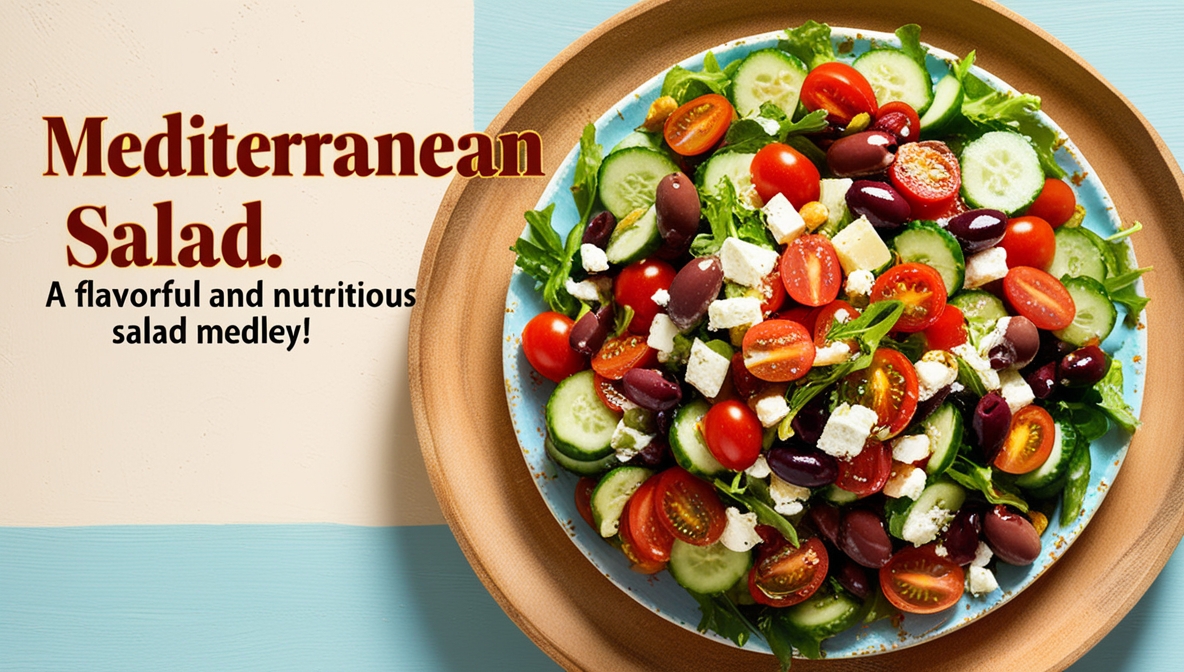 Read more about the article Mediterranean Salad: A Flavorful and Nutritious Salad Medley!