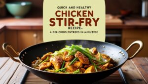 Read more about the article Quick and Healthy Chicken Stir-Fry – Recipe – A Delicious Entrees in Minutes!