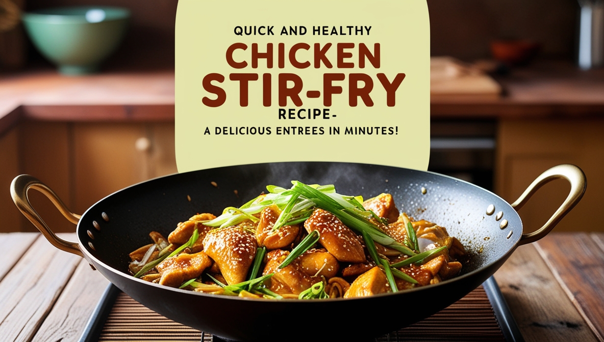 Read more about the article Quick and Healthy Chicken Stir-Fry – Recipe – A Delicious Entrees in Minutes!