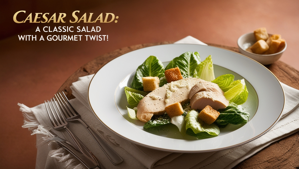 Read more about the article Caesar Salad: A Classic Salad with a Gourmet Twist!